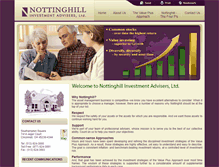 Tablet Screenshot of nottinghilladvisers.com